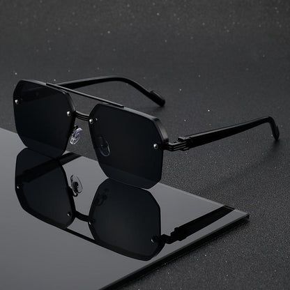 ShineThru Retro Square UV Sunglasses