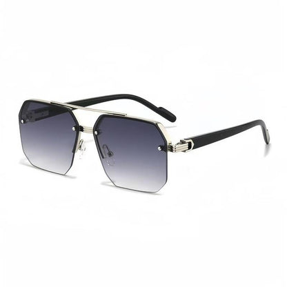 ShineThru Retro Square UV Sunglasses