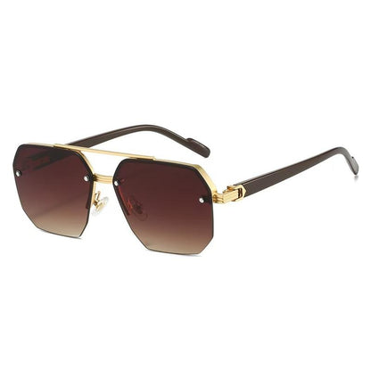 ShineThru Retro Square UV Sunglasses